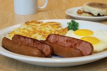 Smoked Sausage Breakfast